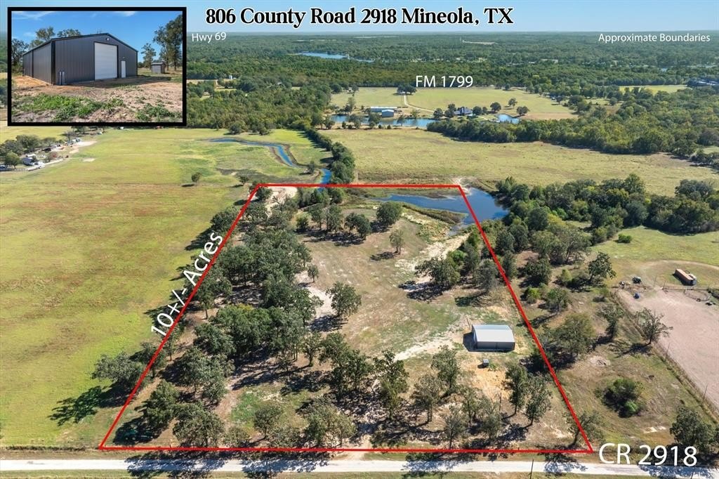 806 County Road 2918, Mineola, TX 75773, ,Tierra,En Venta,806 County Road 2918,0,21095593