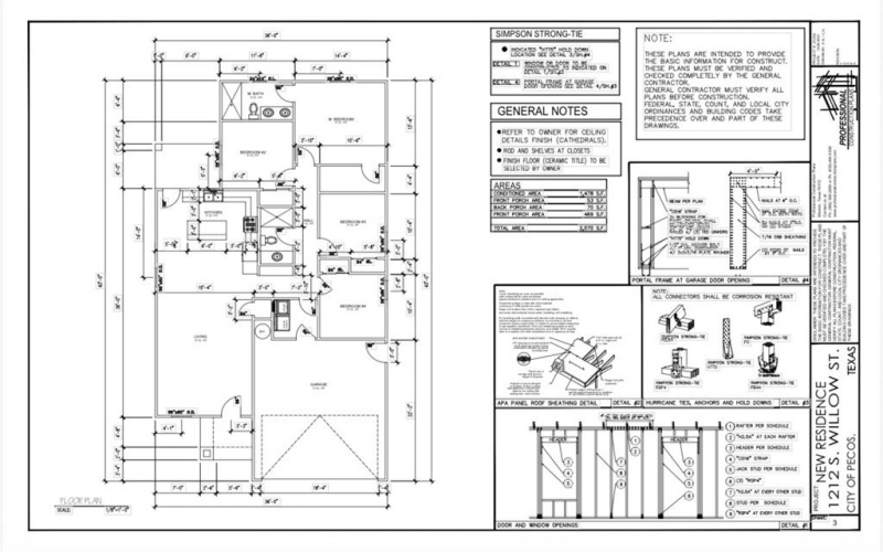 1212 S Willow, Pecos, TX 79772, 4 Bedrooms Bedrooms, ,2 BathroomsBathrooms,Residential,For Sale,1212 S Willow,0,164244