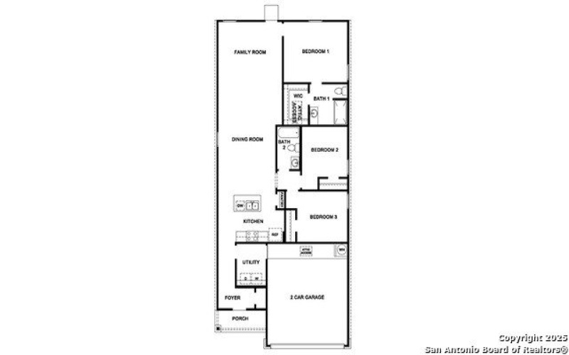 1657 Olive Ibis, San Antonio, TX 78253, 3 Habitaciones Habitaciones , ,2 BañosBaños,Residential,En Venta,1657 Olive Ibis,0,1897737