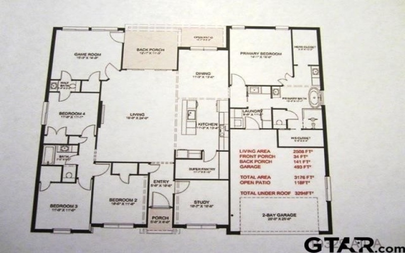 19329 Aida, Flint, TX 75762, 4 Bedrooms Bedrooms, ,2 BathroomsBathrooms,Residential,For Sale,19329 Aida,24015653