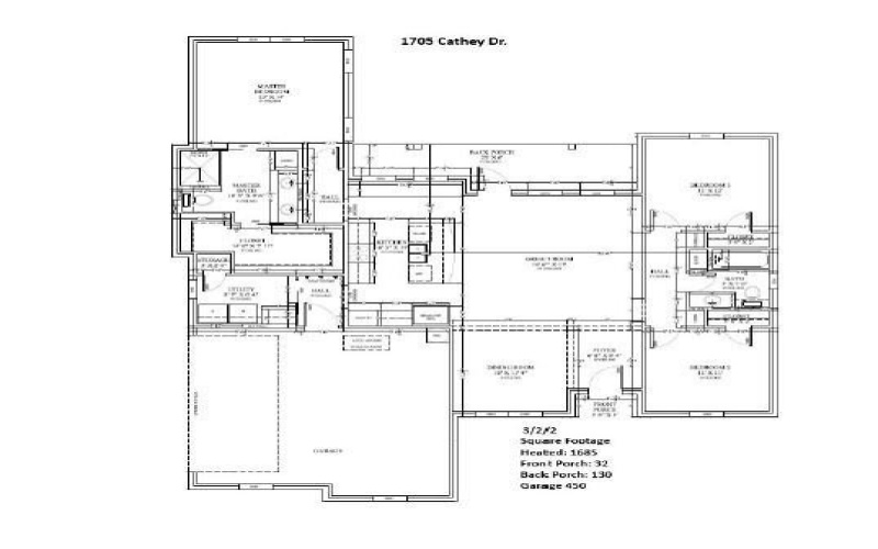 1705 Cathey Drive, Denison, TX 75020, 3 Habitaciones Habitaciones , ,2 BañosBaños,Residential,En Venta,1705 Cathey Drive,0,21110727
