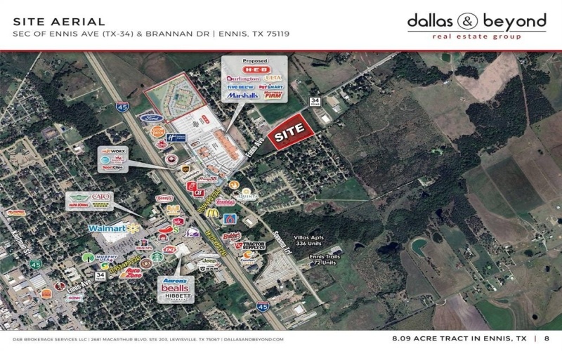 8.09-acre Tract Tx-34 Avenue, Ennis, TX 75119, ,Commercial Sale,En Venta,8.09-acre Tract Tx-34 Avenue,0,21107419