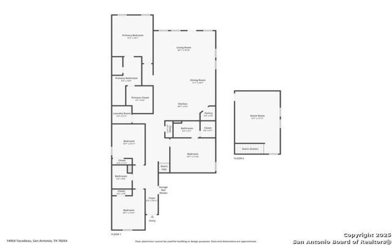 14954 Taradeau, San Antonio, TX 78254, 4 Bedrooms Bedrooms, ,3 BathroomsBathrooms,Residential,For Sale,14954 Taradeau,0,1922809