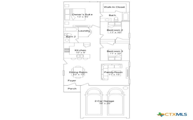 113 MARTY ALLEN, Jarrell, TX 76537, 3 Habitaciones Habitaciones , ,2 BañosBaños,Residential,En Venta,113 MARTY ALLEN,0,594763