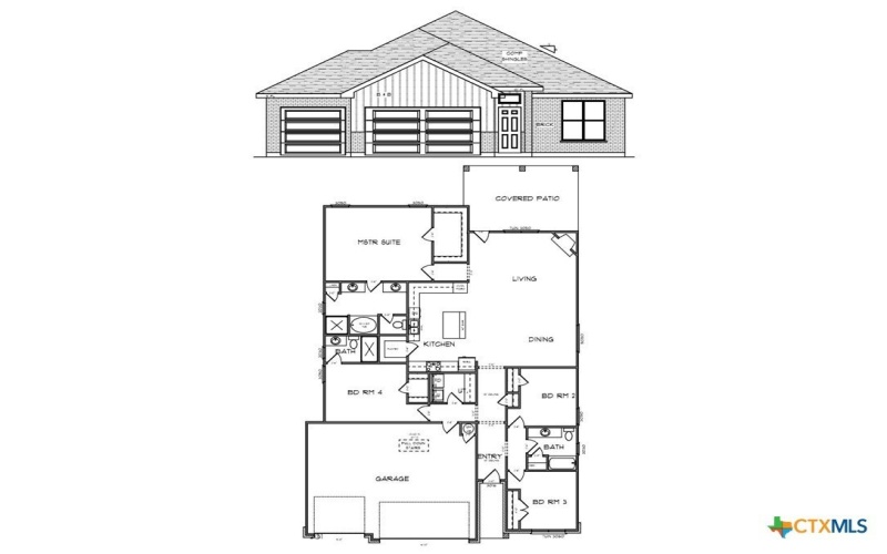 1803 Paint Horse Trail, Harker Heights, TX 76548, 4 Bedrooms Bedrooms, ,3 BathroomsBathrooms,Residential,For Sale,1803 Paint Horse Trail,0,597735