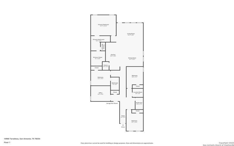 14966 Taradeau, San Antonio, TX 78254, 4 Bedrooms Bedrooms, ,3 BathroomsBathrooms,Residential,For Sale,14966 Taradeau,0,1922818