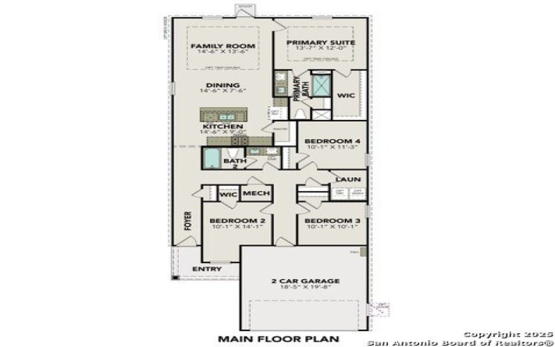 2515 Dry Moss Way, San Antonio, TX 78224, 4 Habitaciones Habitaciones , ,2 BañosBaños,Residential,En Venta,2515 Dry Moss Way,0,1862048