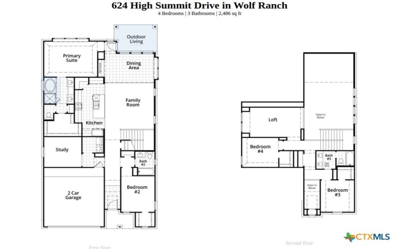 624 High Summit Drive, Georgetown, TX 78628, 4 Bedrooms Bedrooms, ,3 BathroomsBathrooms,Residential,For Sale,624 High Summit Drive,0,598139