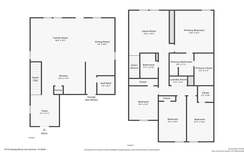 14715 Dasing Wheel, San Antonio, TX 78254, 4 Habitaciones Habitaciones , ,2 BañosBaños,Residential,En Venta,14715 Dasing Wheel,0,1895986