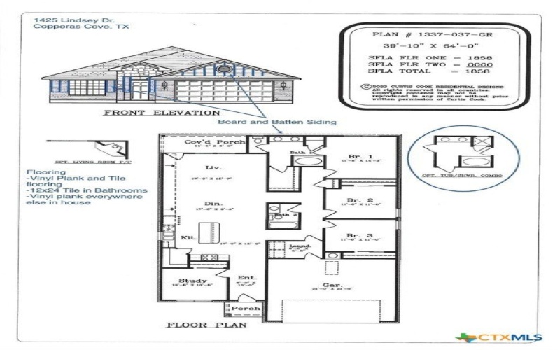 1425 Lindsey Drive, Copperas Cove, TX 76522, 4 Bedrooms Bedrooms, ,2 BathroomsBathrooms,Residential,For Sale,1425 Lindsey Drive,0,598466
