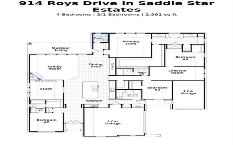 914 Roys Drive, Rockwall, TX 75087, 4 Bedrooms Bedrooms, ,3 BathroomsBathrooms,Residential,For Sale,914 Roys Drive,0,21119245