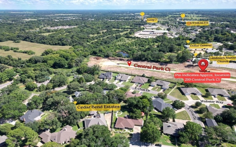 210 Central Park Crt., Athens, TX 75751, 3 Bedrooms Bedrooms, ,2 BathroomsBathrooms,Residential,For Sale,210 Central Park Crt.,0,110025