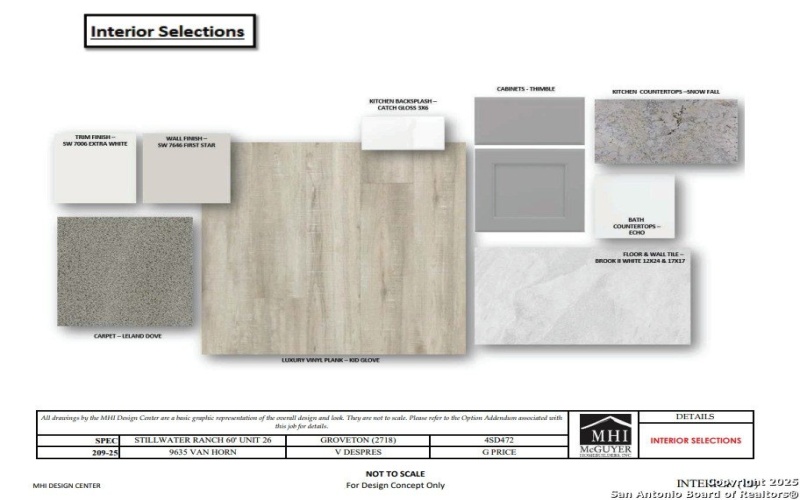 9635 Van Horn, San Antonio, TX 78254, 4 Bedrooms Bedrooms, ,3 BathroomsBathrooms,Residential,For Sale,9635 Van Horn,0,1852551