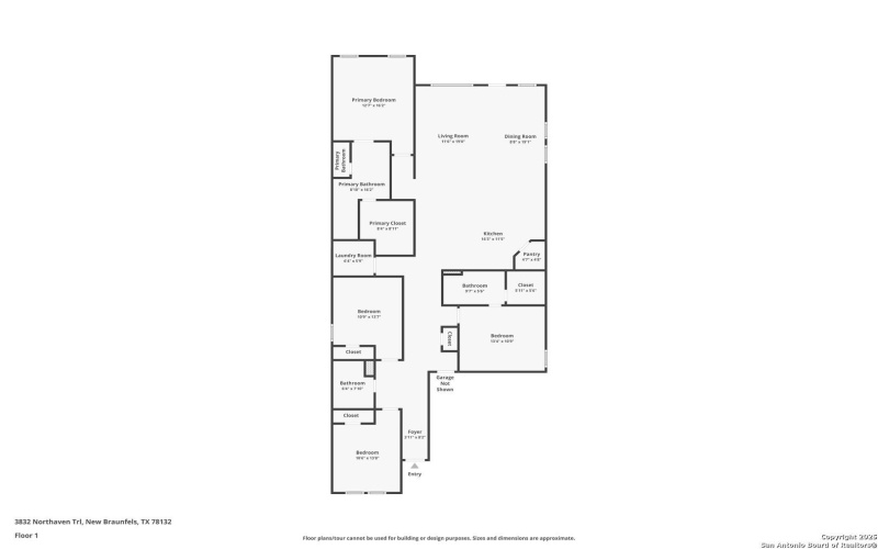 3832 Northaven, New Braunfels, TX 78132, 4 Bedrooms Bedrooms, ,3 BathroomsBathrooms,Residential,For Sale,3832 Northaven,0,1926395