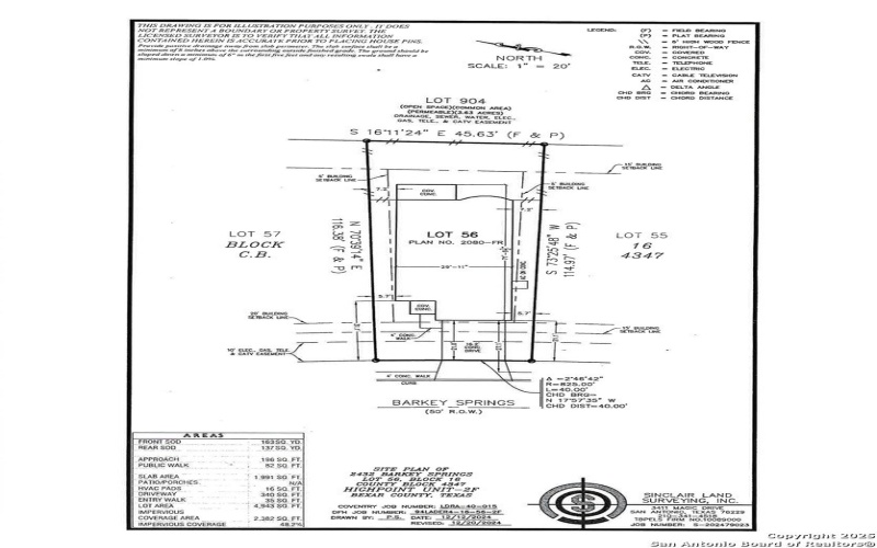 2432 Barkey Springs, San Antonio, TX 78245, 4 Bedrooms Bedrooms, ,3 BathroomsBathrooms,Residential,For Sale,2432 Barkey Springs,0,1856197