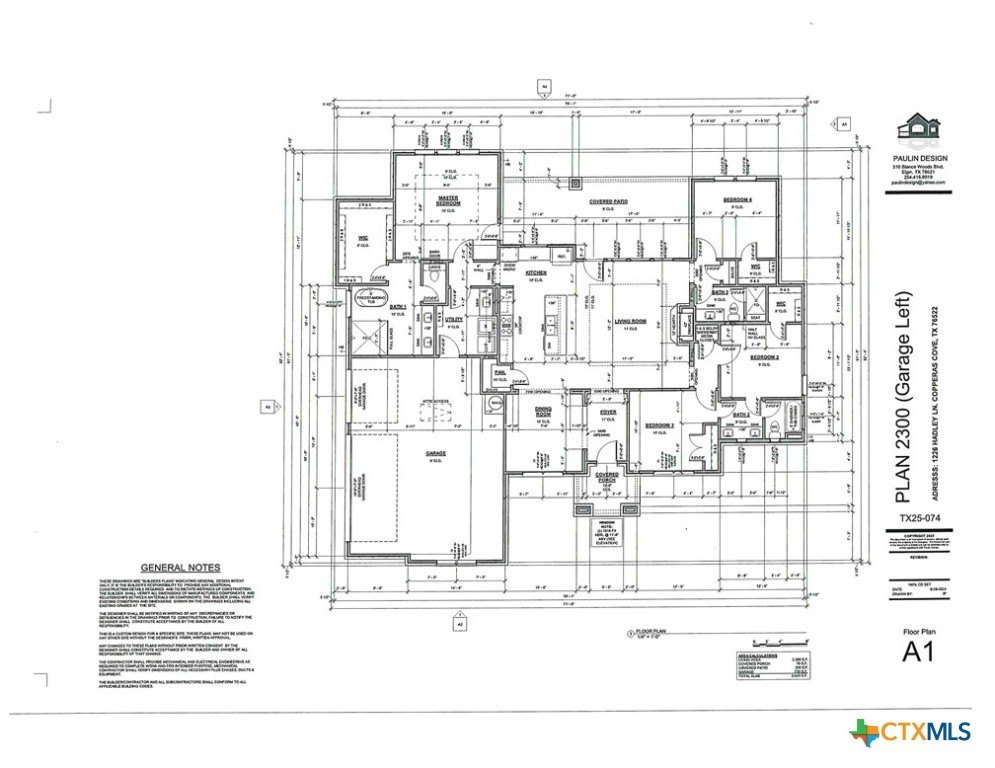 1226 Hadley Lane, Copperas Cove, TX 76522, 4 Bedrooms Bedrooms, ,3 BathroomsBathrooms,Residential,For Sale,1226 Hadley Lane,0,599342