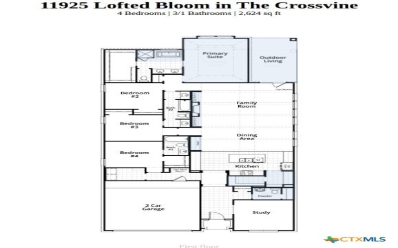 11925 Lofted Bloom, Schertz, TX 78154, 4 Bedrooms Bedrooms, ,3 BathroomsBathrooms,Residential,For Sale,11925 Lofted Bloom,0,599558