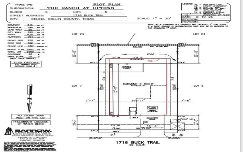 1716 Buck Trail, Celina, TX 75009, 5 Habitaciones Habitaciones , ,5 BañosBaños,Residential,En Venta,1716 Buck Trail,0,21097118