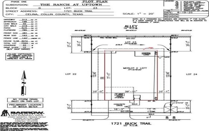 1721 Buck Trail, Celina, TX 75009, 4 Habitaciones Habitaciones , ,3 BañosBaños,Residential,En Venta,1721 Buck Trail,0,21101142