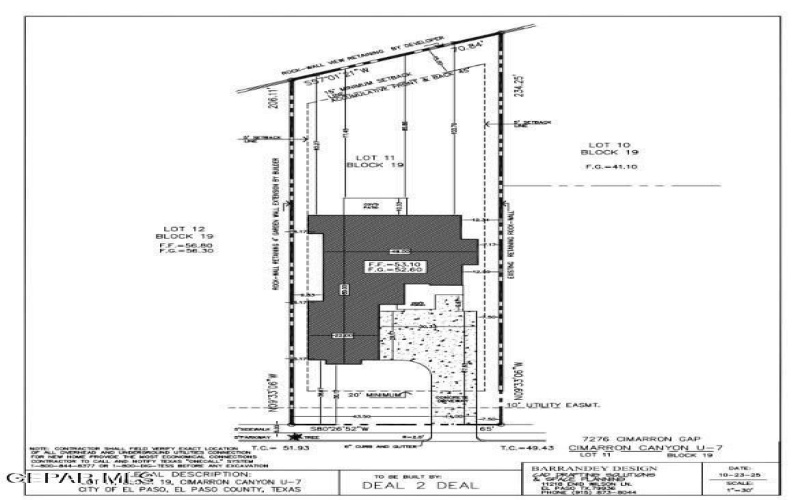 7276 Cimarron Gap Drive, El Paso, TX 79911, 3 Bedrooms Bedrooms, ,3 BathroomsBathrooms,Residential,For Sale,7276 Cimarron Gap Drive,0,934868