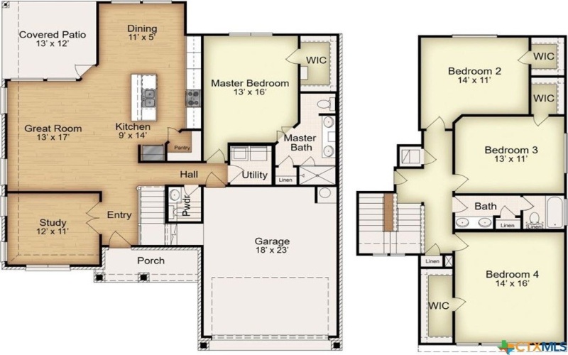 1110 Bending Bough Way, Temple, TX 76502, 4 Bedrooms Bedrooms, ,2 BathroomsBathrooms,Residential,For Sale,1110 Bending Bough Way,0,599666