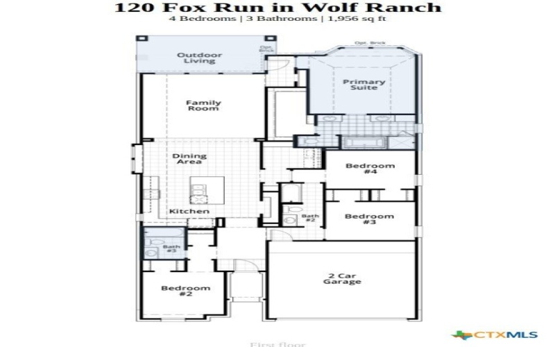 120 Fox Run, Georgetown, TX 78628, 4 Habitaciones Habitaciones , ,3 BañosBaños,Residential,En Venta,120 Fox Run,0,599734