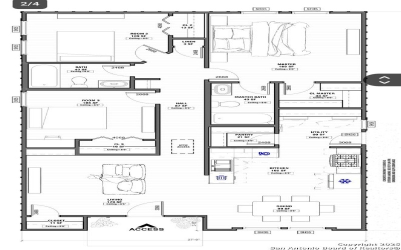 2015 Potosi, San Antonio, TX 78207, 3 Habitaciones Habitaciones , ,2 BañosBaños,Residential,En Venta,2015 Potosi,0,1927758
