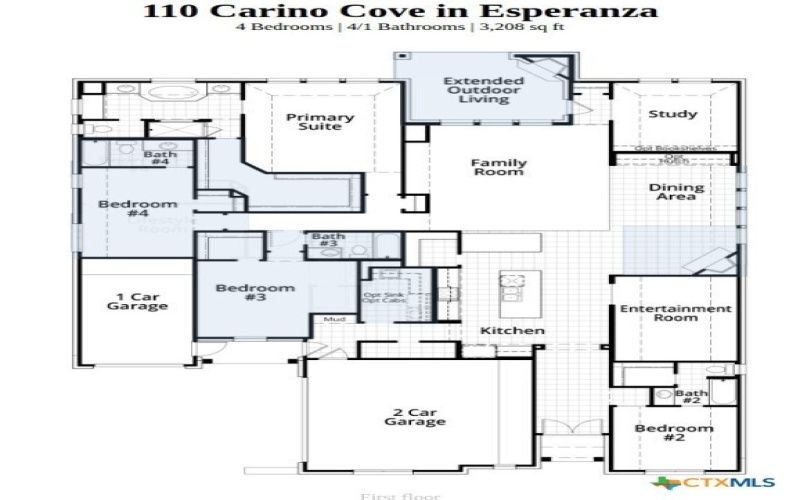 110 Carino Cove, Boerne, TX 78006, 4 Bedrooms Bedrooms, ,5 BathroomsBathrooms,Residential,For Sale,110 Carino Cove,0,599926