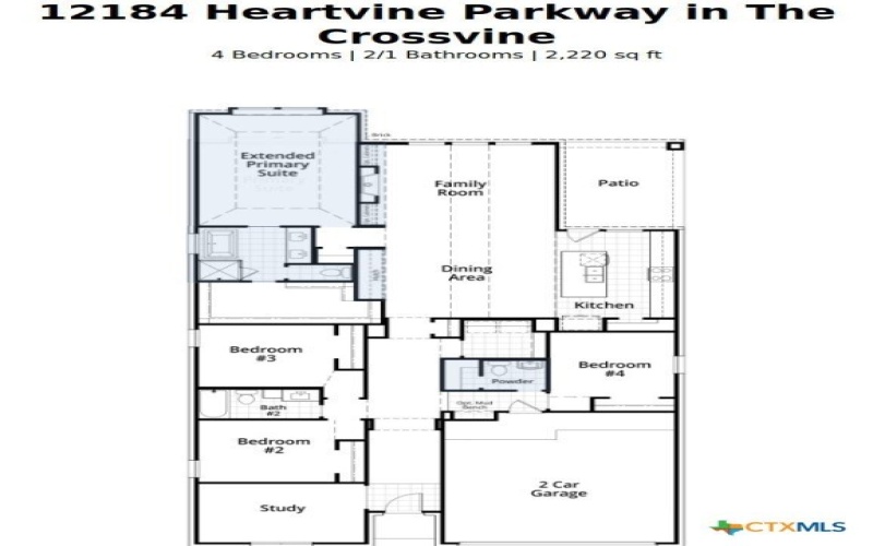12184 Heartvine Parkway, Schertz, TX 78154, 3 Bedrooms Bedrooms, ,2 BathroomsBathrooms,Residential,For Sale,12184 Heartvine Parkway,0,600114