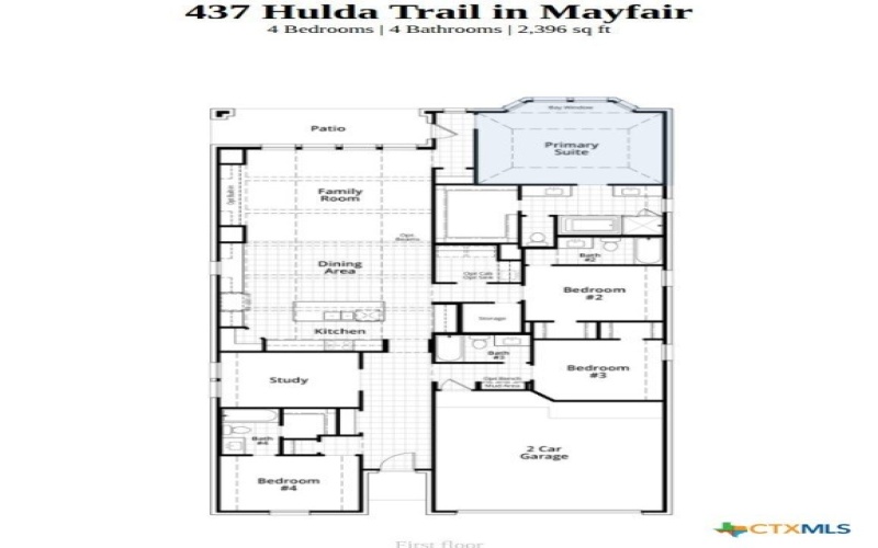 437 Hulda Trail, New Braunfels, TX 78130, 4 Bedrooms Bedrooms, ,5 BathroomsBathrooms,Residential,For Sale,437 Hulda Trail,0,600231