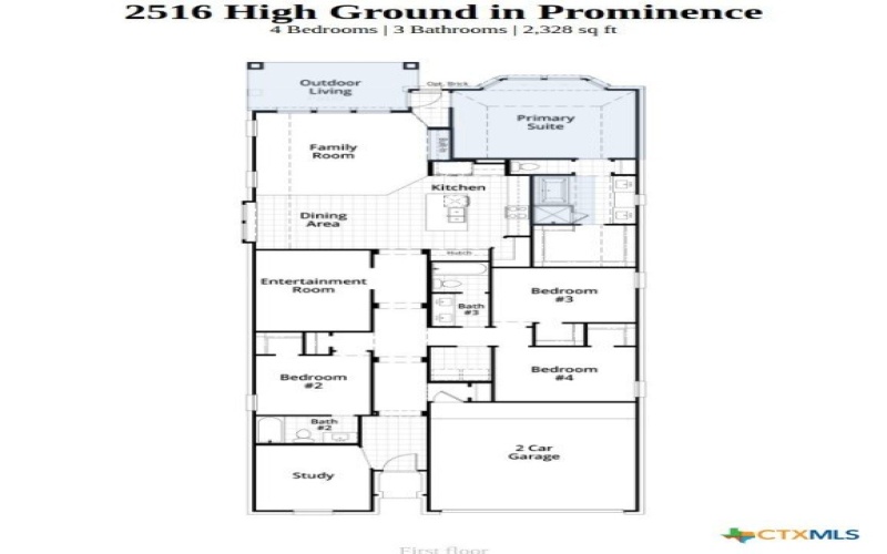 2516 High Ground, San Antonio, TX 78245, 4 Habitaciones Habitaciones , ,3 BañosBaños,Residential,En Venta,2516 High Ground,0,600241