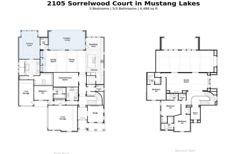 2105 Sorrelwood Court, Celina, TX 75009, 5 Habitaciones Habitaciones , ,6 BañosBaños,Residential,En Venta,2105 Sorrelwood Court,0,21135574