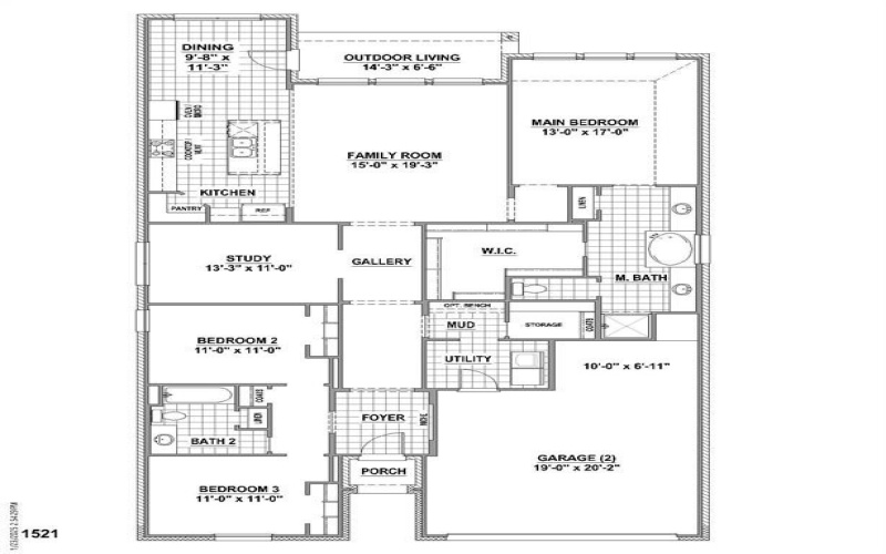 2223 Prickly Cactus Drive, Forney, TX 75126, 3 Habitaciones Habitaciones , ,2 BañosBaños,Residential,En Venta,2223 Prickly Cactus Drive,0,21137344