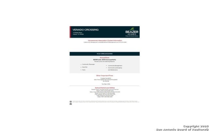 717 Moki Place, Cibolo, TX 78108, 4 Habitaciones Habitaciones , ,2 BañosBaños,Residential,En Venta,717 Moki Place,0,1929944