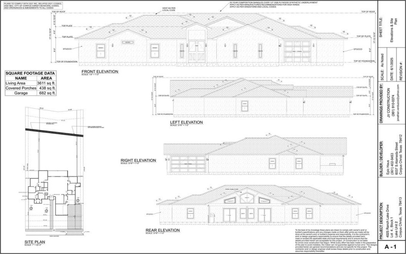 4025 Ranch Lake Drive, Corpus Christi, TX 78413, 6 Habitaciones Habitaciones , ,5 BañosBaños,Residential,En Venta,4025 Ranch Lake Drive,0,469157