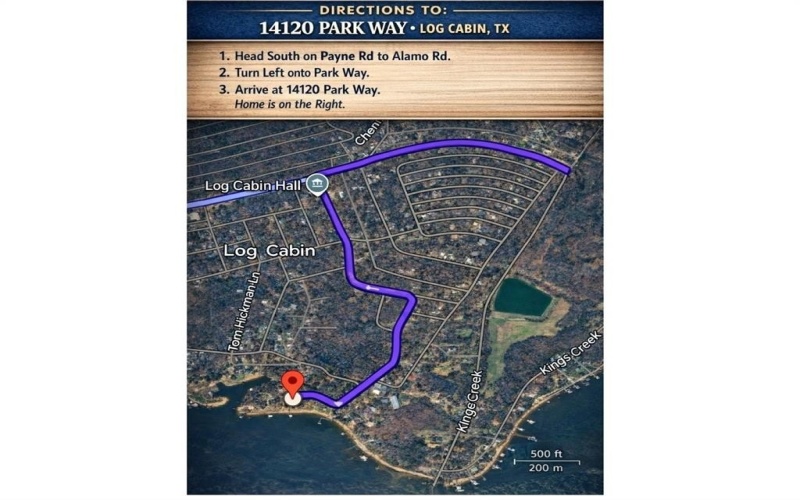 14120 Park Way, Log Cabin, TX 75148, 5 Bedrooms Bedrooms, ,3 BathroomsBathrooms,Residential,For Sale,14120 Park Way,0,21138626