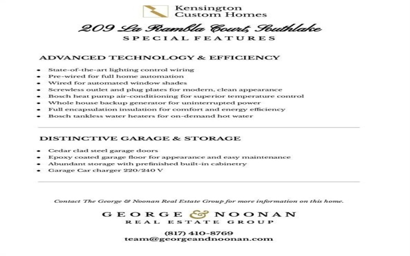 209 La Rambla Court, Southlake, TX 76092, 5 Bedrooms Bedrooms, ,6 BathroomsBathrooms,Residential,For Sale,209 La Rambla Court,0,21136282