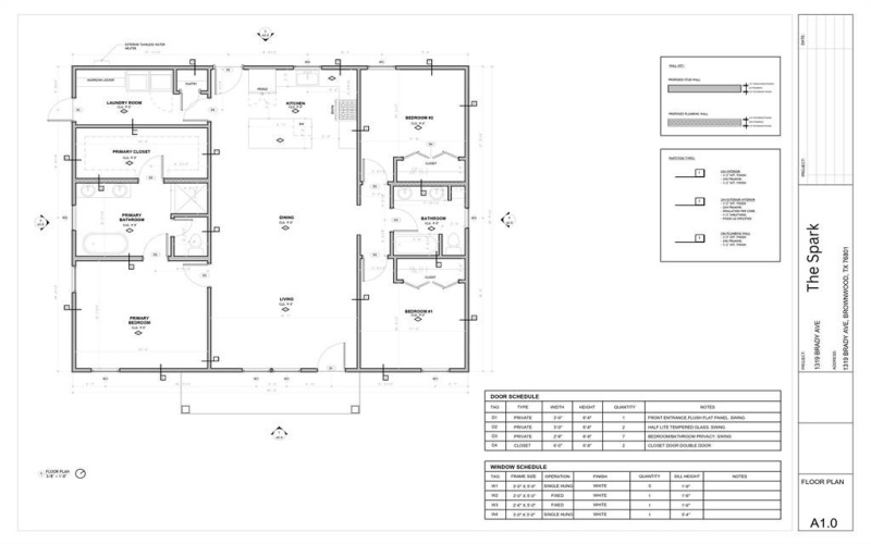 1319 Brady Avenue, Brownwood, TX 76801, 3 Bedrooms Bedrooms, ,2 BathroomsBathrooms,Residential,For Sale,1319 Brady Avenue,0,21142966