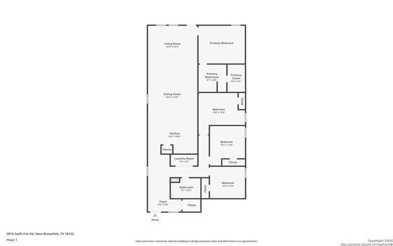 3816 Swift Fox Rd, New Braunfels, TX 78130, 4 Bedrooms Bedrooms, ,2 BathroomsBathrooms,Residential,For Sale,3816 Swift Fox Rd,0,1931028