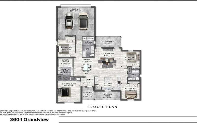 3604 Grandview Dr, San Angelo, TX 76904, 4 Bedrooms Bedrooms, ,3 BathroomsBathrooms,Residential,For Sale,3604 Grandview Dr,0,130170