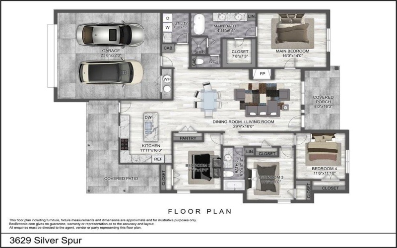 3629 Silver Spur Dr, San Angelo, TX 76904, 4 Habitaciones Habitaciones , ,2 BañosBaños,Residential,En Venta,3629 Silver Spur Dr,0,130174