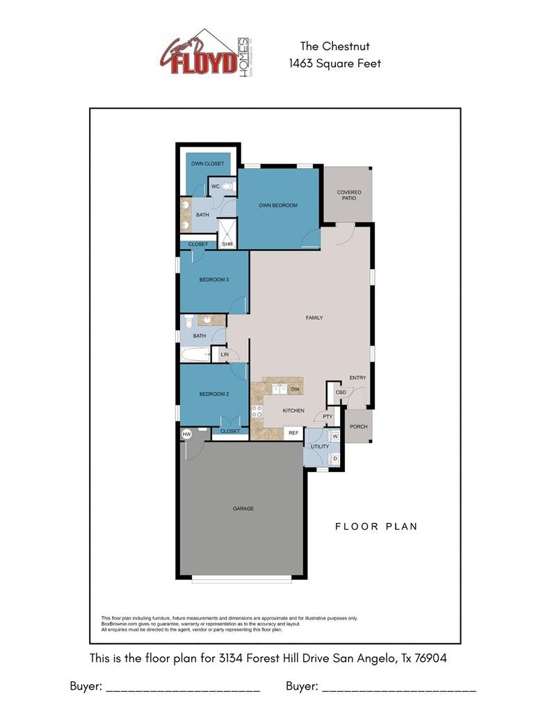 6106 Valley Pine Dr, San Angelo, TX 76904, 3 Bedrooms Bedrooms, ,2 BathroomsBathrooms,Residential,For Sale,6106 Valley Pine Dr,0,130226