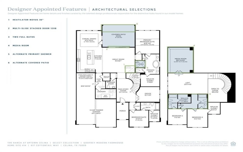 617 Cottontail Way, Celina, TX 75009, 4 Bedrooms Bedrooms, ,5 BathroomsBathrooms,Residential,For Sale,617 Cottontail Way,0,21147086