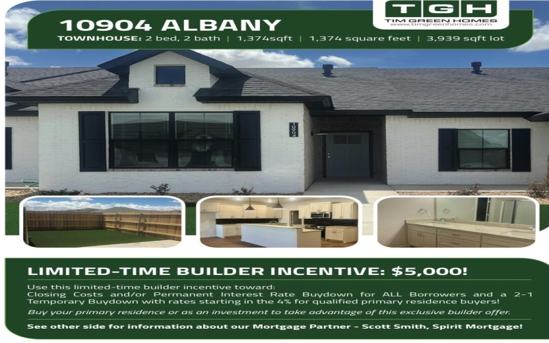 10904 Albany Avenue, Lubbock, TX 79424, 2 Bedrooms Bedrooms, ,2 BathroomsBathrooms,Residential,For Sale,10904 Albany Avenue,202552934