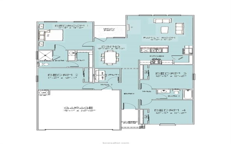 5506 Harriet Street, Bryan, TX 77807, 4 Bedrooms Bedrooms, ,2 BathroomsBathrooms,Residential,For Sale,5506 Harriet Street,0,26000392