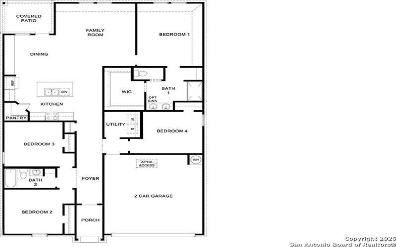 21012 Stonework Spur, San Antonio, TX 78266, 4 Bedrooms Bedrooms, ,2 BathroomsBathrooms,Residential,For Sale,21012 Stonework Spur,0,1933471