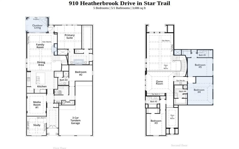 910 Heatherbrook Drive, Prosper, TX 75078, 5 Habitaciones Habitaciones , ,6 BañosBaños,Residential,En Venta,910 Heatherbrook Drive,0,21152840