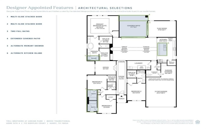 712 Doppler Viaduct, Hurst, TX 76054, 4 Habitaciones Habitaciones , ,5 BañosBaños,Residential,En Venta,712 Doppler Viaduct,0,21153324