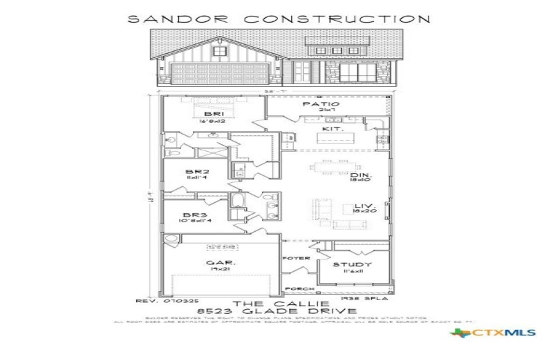 8523 Glade Drive, Temple, TX 76502, 3 Habitaciones Habitaciones , ,2 BañosBaños,Residential,En Venta,8523 Glade Drive,0,601908