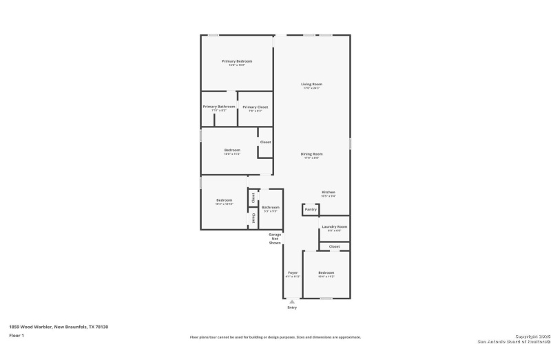 1859 Wood Warbler, New Braunfels, TX 78130, 4 Bedrooms Bedrooms, ,2 BathroomsBathrooms,Residential,For Sale,1859 Wood Warbler,0,1933938